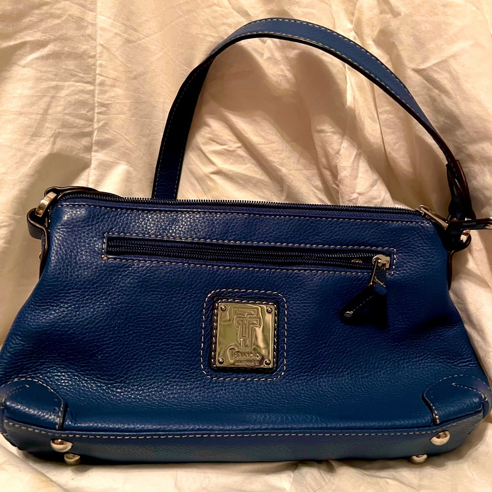 Navy blue Tignanello shoulder bag
